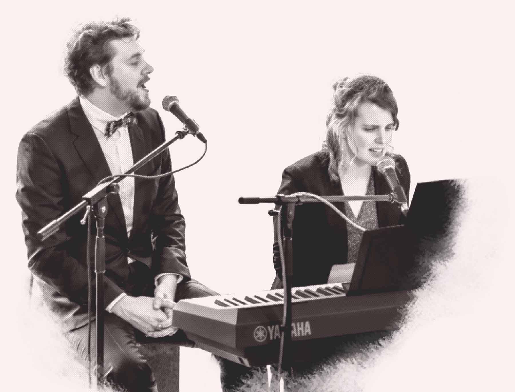 Philippe en Nele zingen, Nele speelt piano